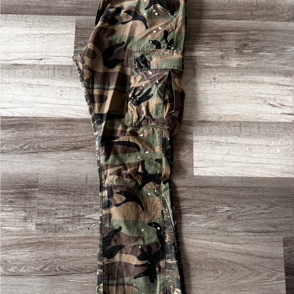 MNML Green and Brown Camouflage Pants